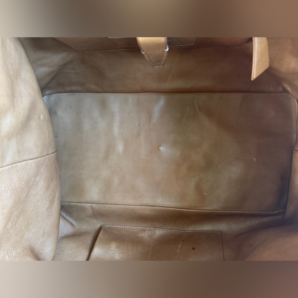 GABRIELA HEARST Mcewan Tote XL Oversized Brown Carryon Leather Bag Shopper Jumbo - Picture 11 of 16